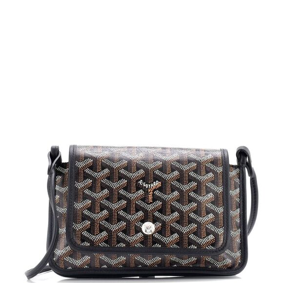 Goyard Handbags - Goyard Plumet Clutch Wallet Coated Canvas Black